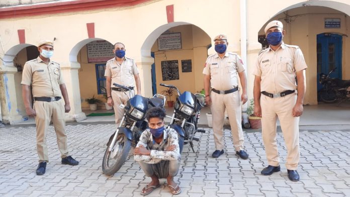 Yamunanagar Hulchul Bike Looted Gang Arrested in Bilaspur