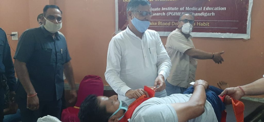 यमुनानगर बाजार हलचल यमुनानगर हलचल yamunangar hulchul panchmukhi hanuman mandir blood donation kanwarpal (1)