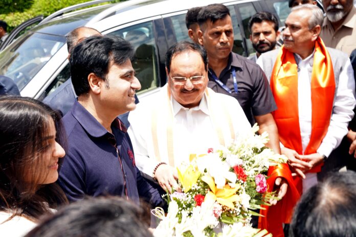 JP Nadda Ji & Sanjeev Juneja Ji